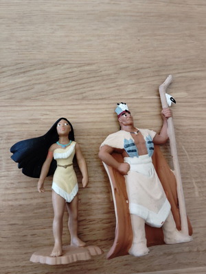 Pocahontas Ποκαχόντας φιγούρες Disney Bullyland σαν καινούργιες