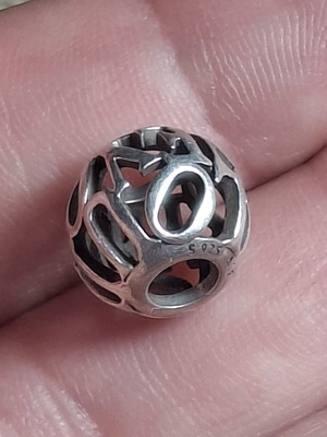 Pandora charm 'I love you' silver