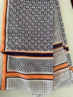 Scarf like new multicolored
