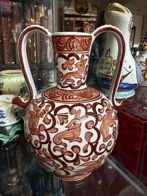 Ikaros Rhodes vase like new, height 20 cm