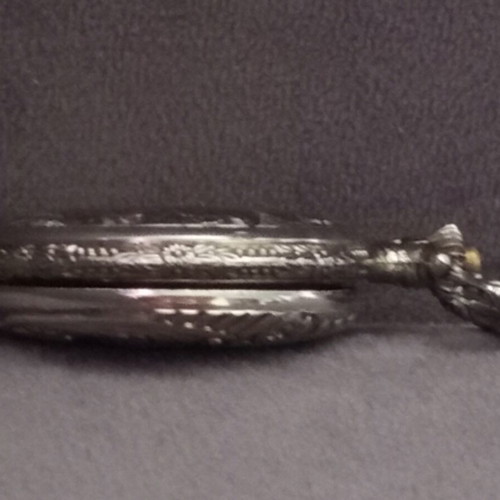 Geneva vintage mechanical pocket watch used, railroad style, Swiss Movt