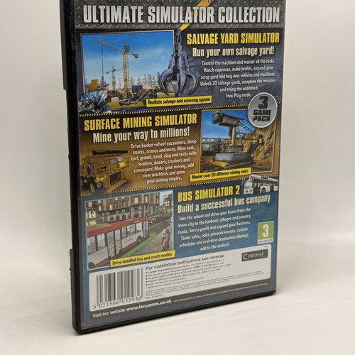 Simulator Collection PC used, action adventure games