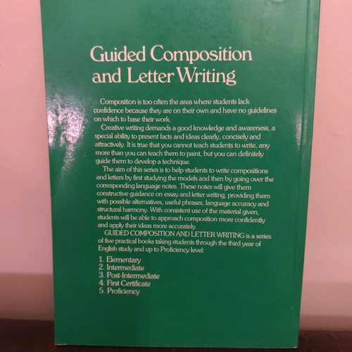 English University old book used, 1987 edition