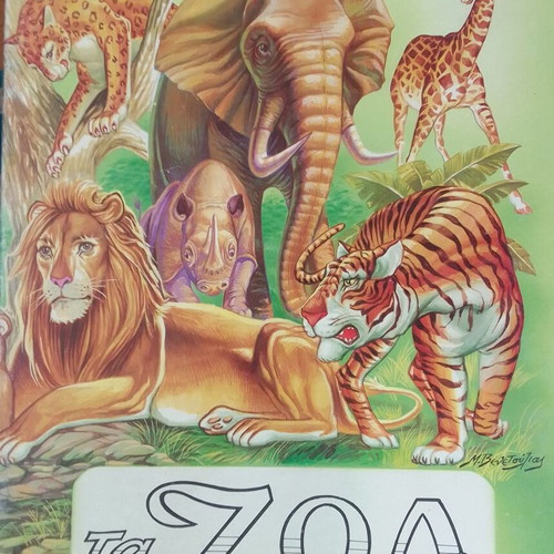 The Animals of the Jungle children's book new, 1992 edition