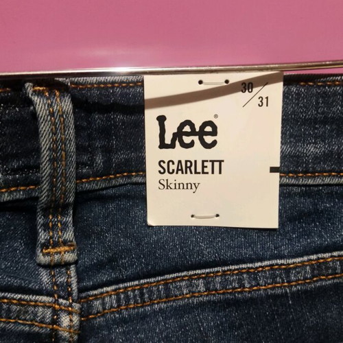 Lee Scarlett Skinny jeans new, blue, size M