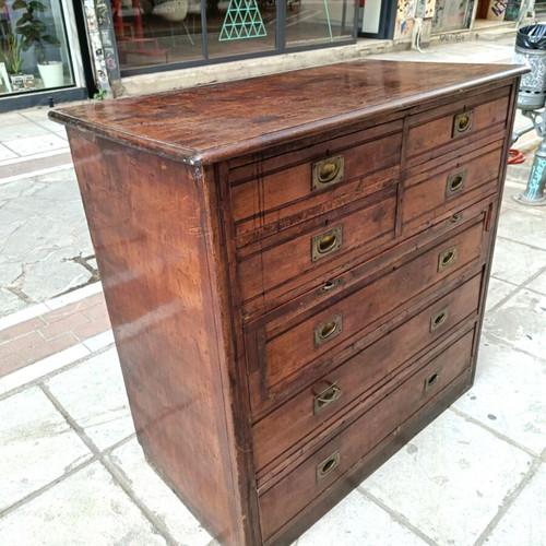 British military chest of drawers used, late 19th century