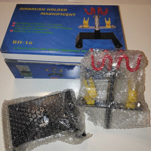 Airbrush holder BD-16 new, 4-position stand