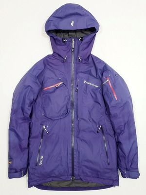 Γυναικείο σκι μπουφάν Peak Performance Heli Loft GTX Recco Primaloft S-M σαν καινούργιο, μωβ