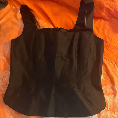 Marks Spencer silk corset top new, size M