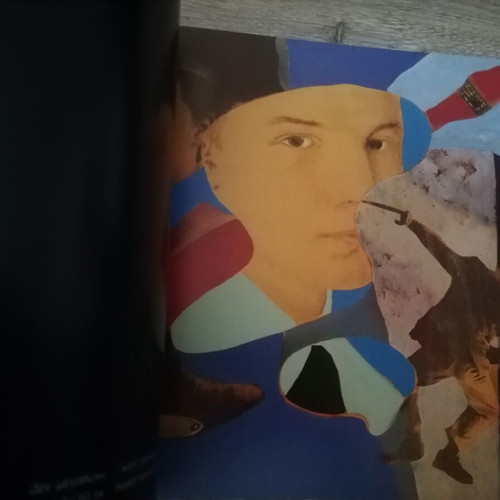 Klaudios Art Catalog used with artist's handwritten dedication