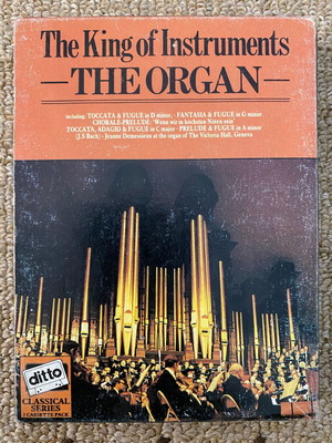 The King of Instruments The Organ classical cassette album