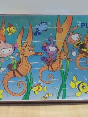 Σνόρκελς The Snorks παλιό παιδικό παζλ 150 κομμάτια σαν καινούργιο του 1988