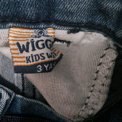 Denim shorts like new, size 98 cm, 3 years old