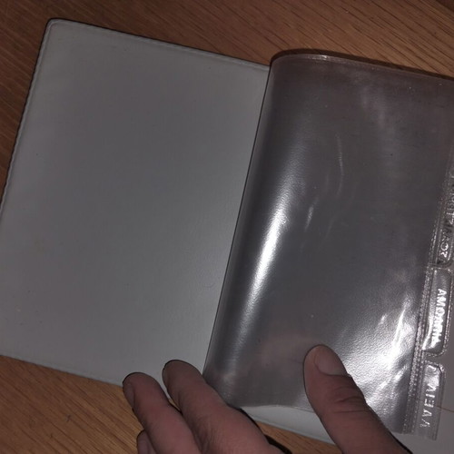 Document Organizer Agenda used, with sleeves