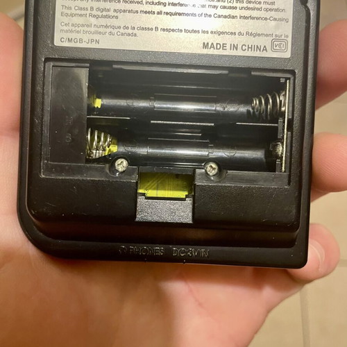 Nintendo Gameboy Pocket console