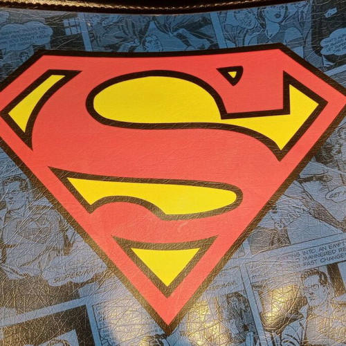 Superman messenger bag like new, crossbody, blue