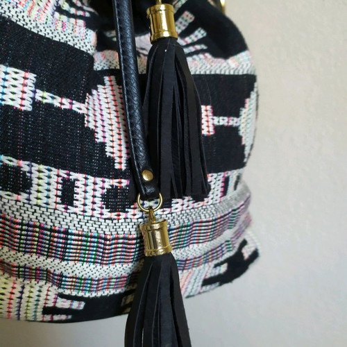 Pouch bag used, shoulder with beautiful details