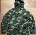 Camo parka jacket Medium like new