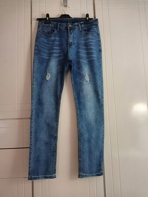 Women's blue denim jeans, size L / 40 / 12