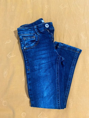 Jean trouser used, blue, size 104 cm, for 4-5 years old