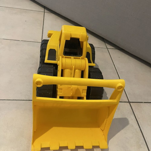 Cat Loader toy used, 38 cm realistic model