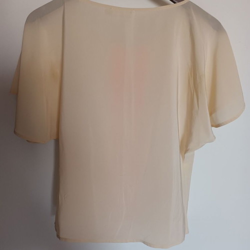 Oneonone silk blouse used, size Medium, pink