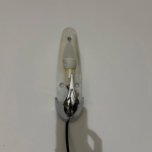 Idearte vintage 1980 wall lights used, Art Deco style inspired