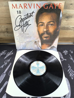 Marvin Gaye 18 Greatest Hits βινύλιο LP σαν καινούργιο, R&B / Soul
