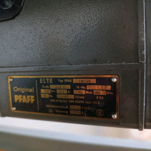 Pfaff sewing machine table used