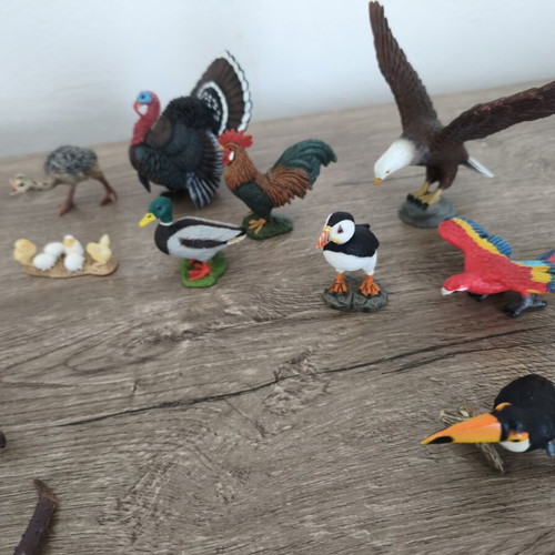 Collecta miniatures set of 9 used