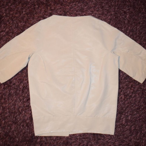Marni Coat used, oversize, white and beige