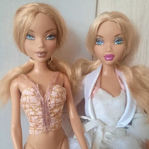 My Scene dolls lot used, Cafe Chic & Club Disco by Mattel