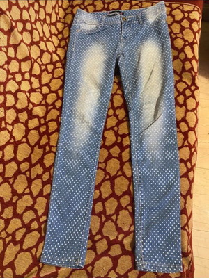 Tally Weijl pants used, size L, blue