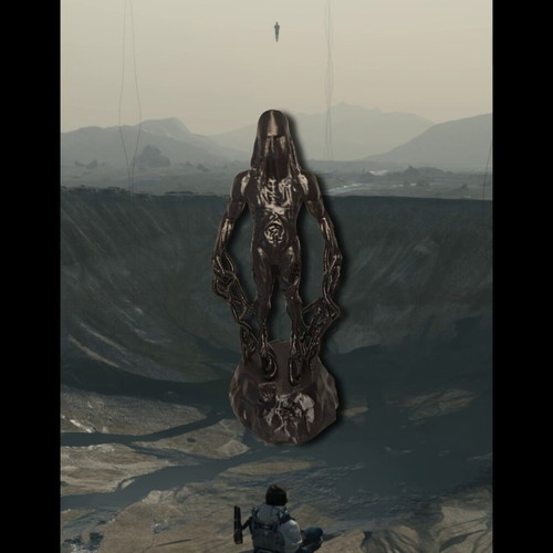 Death Stranding BT new, 3D printed figure 16 cm