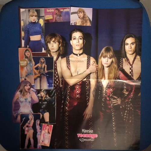 Taylor Swift clippings and double-sided Maneskin Taylor poster new