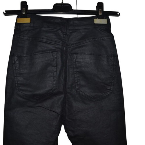 Reserved High-Waisted Skinny Black Pants New