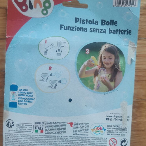 Bubble toy like new