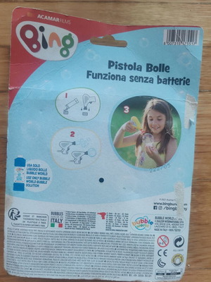 Bubble toy like new