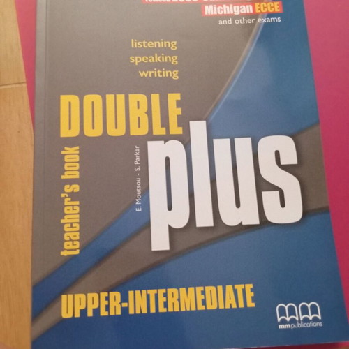 Double Plus Upper Intermediate Teacher's Edition like new