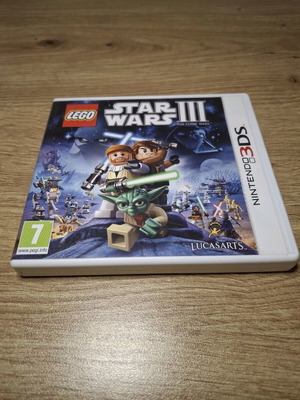 Lego Star Wars III Nintendo 3DS game like new