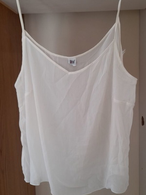 White wide arachnouphanto top size XXL