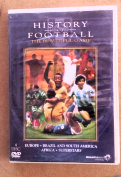 FOOTBALL HISTORY 4 DVD PAKETO SYL