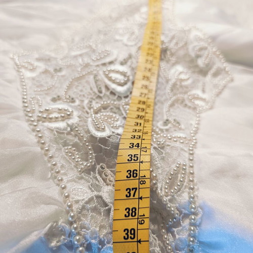 Fairytale wedding dress like new, size S/M, white, length 140cm