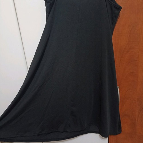 Temu black mini dress new, size Small/Medium