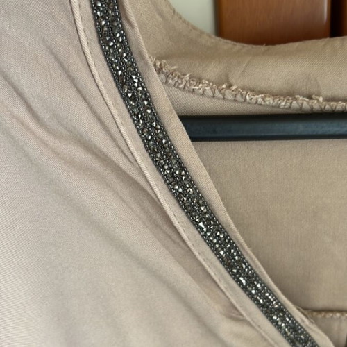 Shirts used in camel color, size small