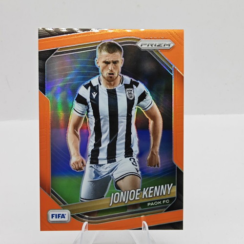 Panini Prizm Fifa Jonjoe Kenny True Orange Prizm 2025-26 card like new
