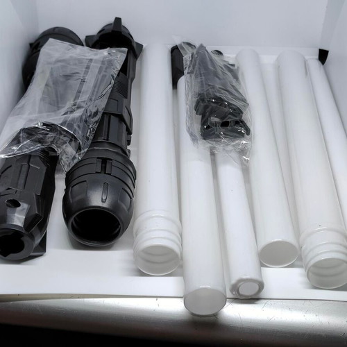 Star Wars lightsaber pair with LED lighting like new