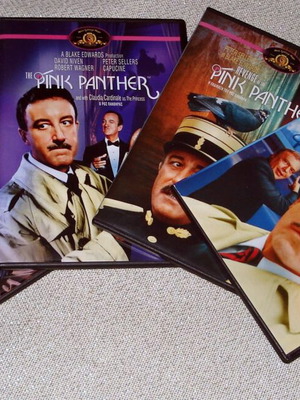 DVD πακέτο Ροζ Πάνθηρας μεταχειρισμένο, 4 ταινίες με Peter Sellers