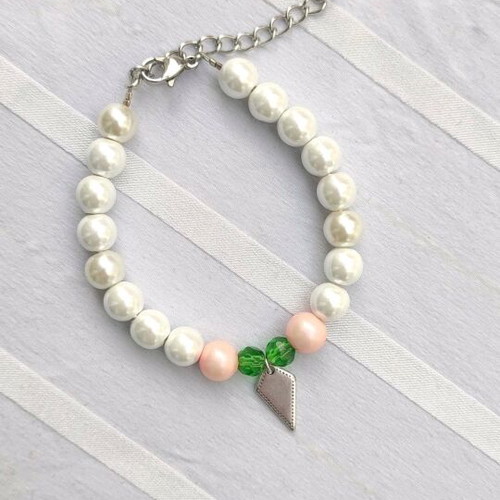 Handmade Xiao Inspired Bracelet new, white and multicolor