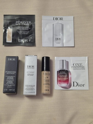 Dior skincare samples new set